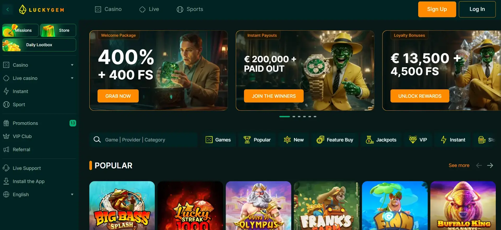 casino graphic